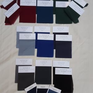 Bridesmaid fabric swatches